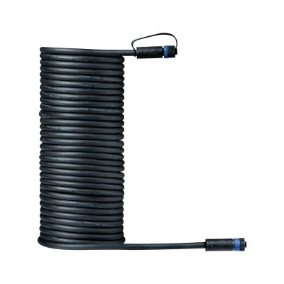 Abbildung von Paulmann Plug &amp; Shine Kabel 94277, 10m, 1 ein/1 aus, schwarz