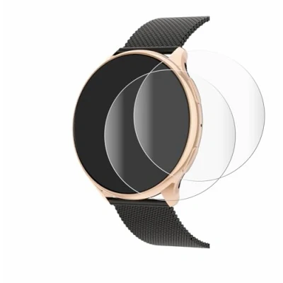 Abbildung von BROTECT 2 Stück Full Cover Schutzfolie für RifePhi SmartWatch 1.39&quot; Screen Displayschutz Folie [3D Curved, Kristall Klar]