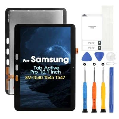 Abbildung von LCD Display für Samsung Galaxy Tab Active Pro Bildschirm 10.1 SM T540 / T545 T547 Touchscreen Digitizer Full Assembly mit Werkzeugen
