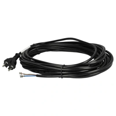 Abbildung von vhbw Stromkabel kompatibel mit Sebo G1, Dart3, Dart2, G2, Extra, Felix, Dart1, X1 Staubsauger 10 m Kabel 1000 W