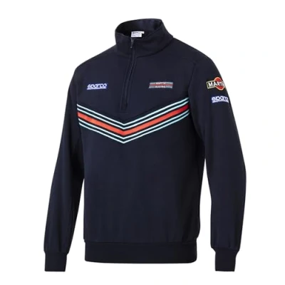 Abbildung von sparco Unisex 013037mrbm6xxx Sudadera Martini r Talla XXXL Azul Marino Mantel, blau