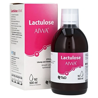 Abbildung von Lactulose Aiwa 670 mg/ml Lösung zum Einnehmen