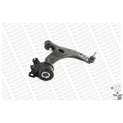 Abbildung von MONROE L10573 Querlenker mit Trag /Führungsgelenk, Gummilager 21 FORD: FOCUS 2 Schrägheck, Kombi, Cabriolet, VOLVO: V50