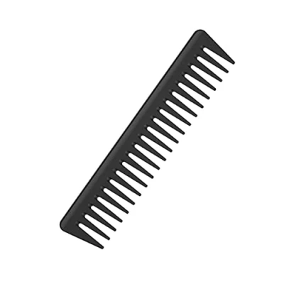 Abbildung von JeoPoom Carbon Kamm, Kompakter Karbonkamm, Salon Friseur Haarpflege Werkzeuge für Männer und Frauen mit Verschiedenen Arten von Haaren (4 Schwarz)