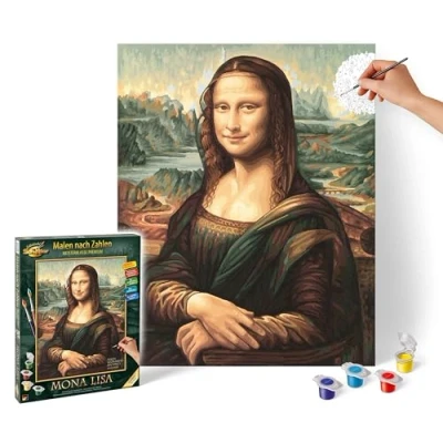 Abbildung von Schipper Malen nach Zahlen Meisterklasse Premium Mona Lisa, Made in Germany