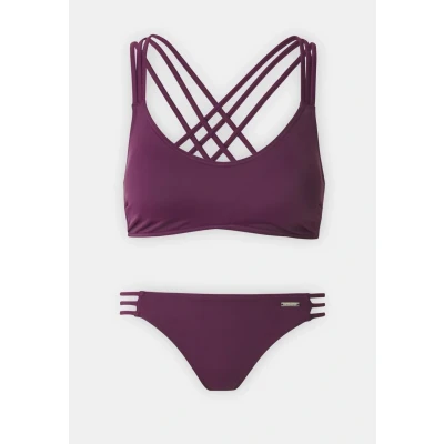 Abbildung von Bruno Banani Alexa SET Bikini, Damen, Größe: 38xA/B, Bordeaux