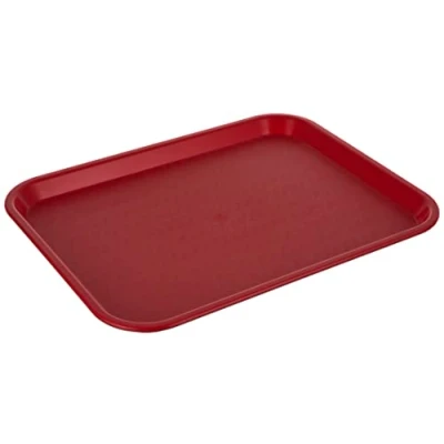 Abbildung von Garcia de Pou Fast Food Tablett, Polypropylen, rot, 27,5 x 35,5 30 cm