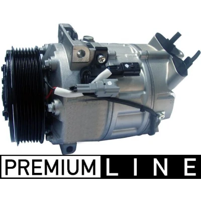 Abbildung von MAHLE ORIGINAL ACP 1295 000P Kompressor DCS17 12 PAG 46 R 134a RENAULT: LAGUNA 3 Grandtour, 3, NISSAN: X Trail
