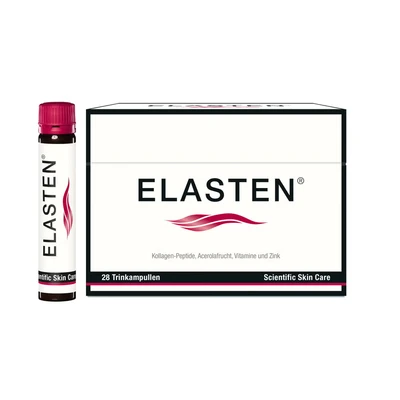 Abbildung von Elasten Trink Kollagen Trinkampullen 28 Stück Kapseln