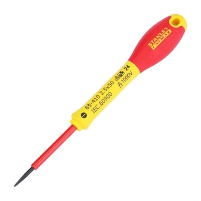 Abbildung von Stanley Fatmax Insulated Screwdriver VDE 2,5x50 mm, 1000V (with blister)