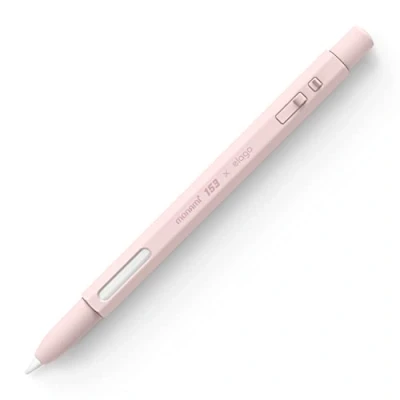 Abbildung von elago X MONAMI Pencil Hülle Kompatibel mit Apple 2. Generation Schutzhülle, Strapazierfähiges Silikon, Klassisches Design, Magnetischer Aufladung und Double Tap (Peony Rosa)