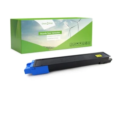 Abbildung von Green2Print Toner Cyan 12000 Seiten ersetzt Kyocera TK 8325C, 1T02NPCNL0 passend für TASKalfa 2551CI