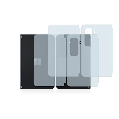 Abbildung von BROTECT Full Cover Schutzfolie Matt für Microsoft Surface Duo 2 (Display+Rückseite) (2 Stück) Screen Displayschutz Folie, Curved