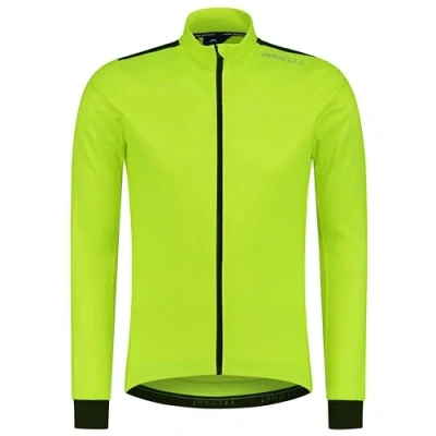 Abbildung von Rogelli Core Radtrikot Herren Fahrradtrikot Langarm Fluor Größe 5XL