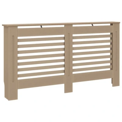 Abbildung von vidaXL Heizungsverkleidung, Heizkörperabdeckung 152x19x81,5 cm MDF