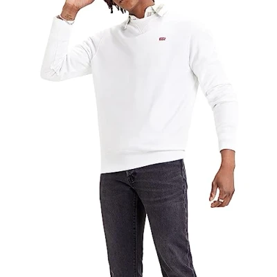 Abbildung von Levi&#039;s NEW Original CREW Sweatshirt, Herren, Größe: XS, White
