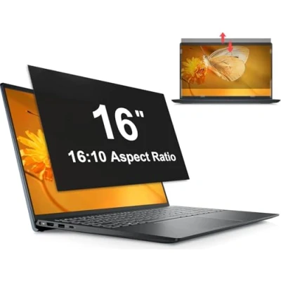Abbildung von Mamol Sichtschutz 16 Zoll Blickschutzfilter für 16:10 Laptop, Blickschutzfolie Laptop Screen Filter Anti Blaulicht Blendschutz,Abnehmbarer Kompatibel mit Lenovo/HP/Dell/Acer/Samsung/Asus/Toshiba
