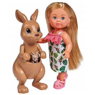 Abbildung von Bambola Simba Evi Love con Mamma Canguro