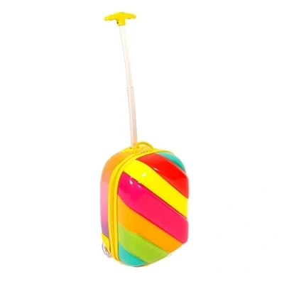 Abbildung von CHIC2000 Kinderkoffer &quot;Bouncie, Rainbow candy&quot;, 2 Rollen, Hartschalen Trolley