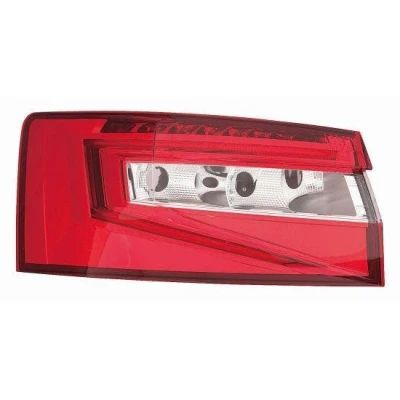 Abbildung von ALKAR 2212524 Rückleuchte rechts äusserer Teil P21W, LED, PY21W ohne Lampenträger SKODA: Superb III Schrägheck