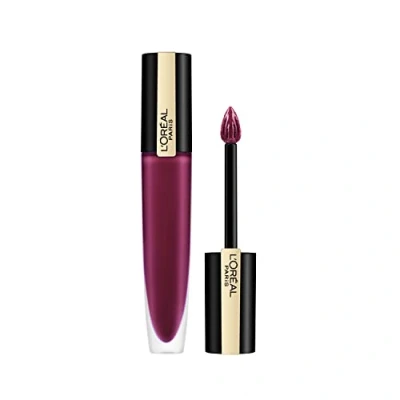 Abbildung von L&#039;Oréal Rouge Signature Matte Metallic Lippenstift 204 I Voodoo