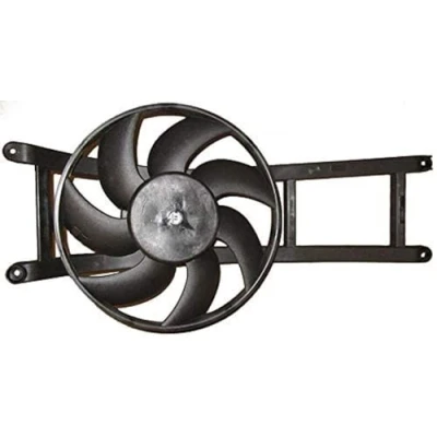 Abbildung von MAHLE ORIGINAL CFF 384 000S Lüfter 315mm 12V 200W elektrisch mit Kühlerlüfterrahmen (Zarge) FIAT: Panda II Schrägheck