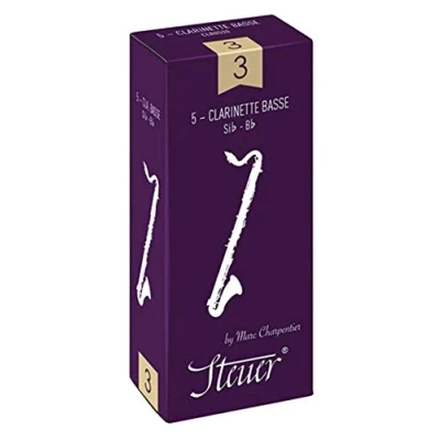 Abbildung von Steuer Blatt Bass Klarinette Classic französischer Schnitt 5er Packung Gr. 1 1/2