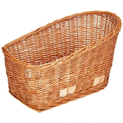 Abbildung von Weiden Tierfahrradkorb Basil Pasja Medium 45cm Mit Schnellverschluss 45x37x31cm