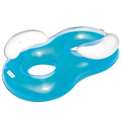 Abbildung von Schwimmring 2 Personen Cool Comfort™ mit Rückenlehne 188 x 117 cm