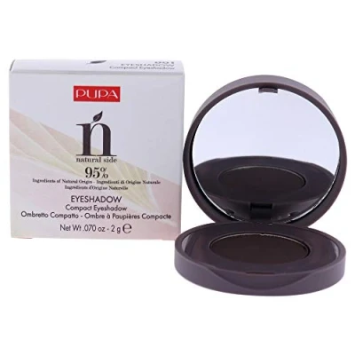 Abbildung von Pupa Milano Natural Side Compact Lidschatten 001 Violet Graphite für Frauen, 2 g