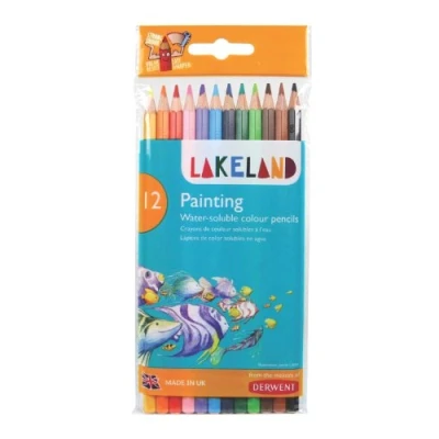Abbildung von Derwent Lakeland 33254 Aquarellstifte, 12 Stück
