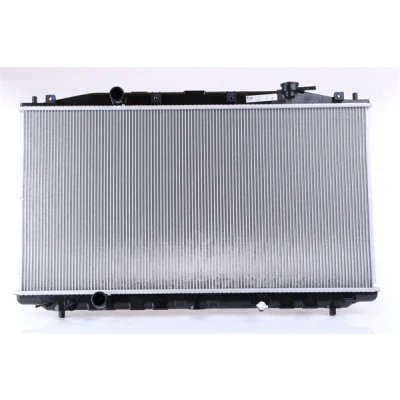 Abbildung von NISSENS 681373 Kühler, Motorkühlung Aluminium 400 768 16 Kühlrippen gelötet HONDA: ACCORD 8 Kombi,
