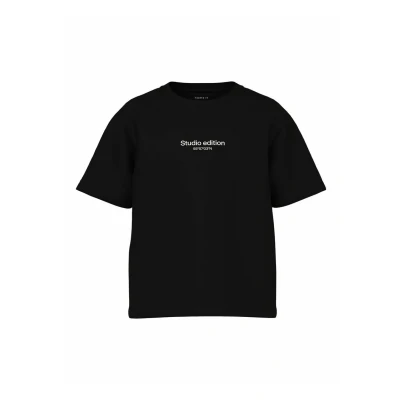Abbildung von Name it Nkmbrody Tshirt basic für Kinder, Größe: 158/164, Black