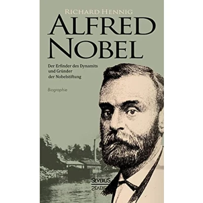 Abbildung von Alfred Nobel. der Erfinder des Dynamits und Gründer Nobelstiftung. Biografie