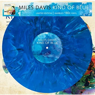 Abbildung von Miles Davis Kind Of Blue (Limited Edition) (Numbered) (Reissue) (Blue Marbled) (LP)