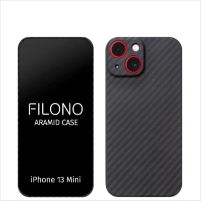 Abbildung von FILONO Ultradünne Hülle für iPhone 13 Mini aus Aramidfasern