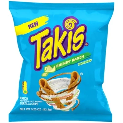 Abbildung von Takis Bucking Ranch 92,3g (1x Packung) NEUER Geschmack Viraler TikTok Trend (Ranchgeschmack)