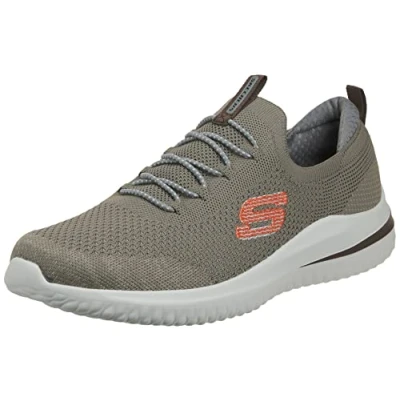 Abbildung von Skechers Delson 3 0 Mendon Sneaker low, Herren, Größe: 45, Tpe taupe Schuhe