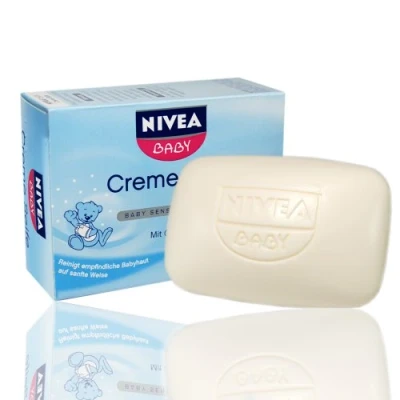 Abbildung von Nivea Baby Cremeseife, 100 g, 5er Pack (5 x g)