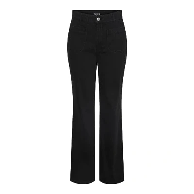 Abbildung von PIECES PCAMA HW Wide Jeans BLC
