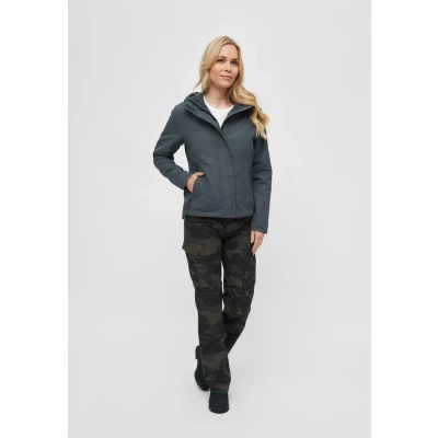 Abbildung von Brandit Frontzip Übergangsjacke, Damen, Größe: 4XL, Anthracite