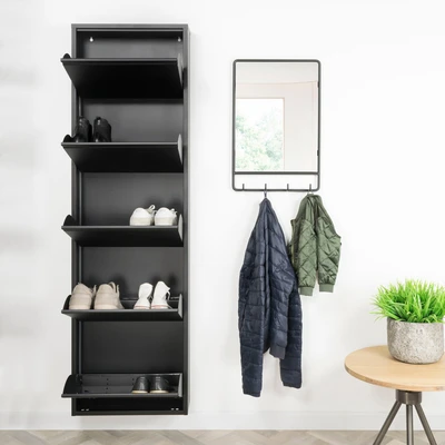Abbildung von Spinder Design Schuhschrank &quot;Billi&quot;, Metall, Breite 50 cm