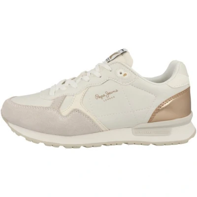 Abbildung von Pepe Jeans BRIT SUN Sneaker low Off white, Damen, Größe: 37, white Schuhe