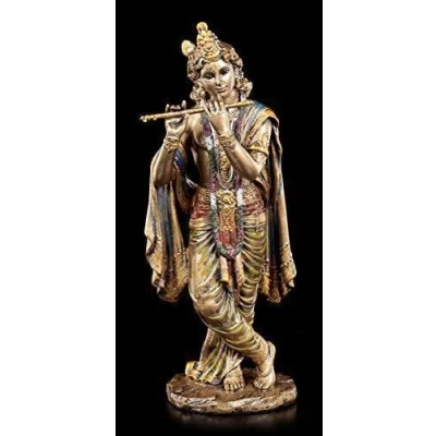 Abbildung von Krishna Figur Indischer Gott Hinduismus Indien