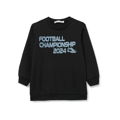 Abbildung von Koton Boys Sweatshirt Long Sleeve Crew Neck Football Themed Printed Detail Soft Interior