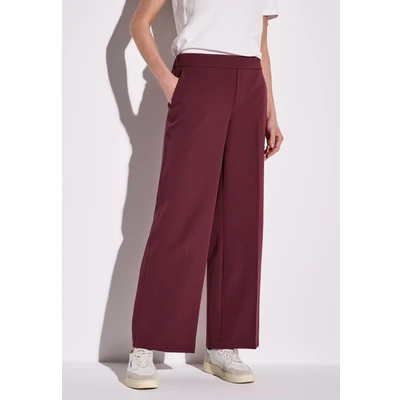 Abbildung von Street One WIDE LEG Stoffhose, Damen, Größe: 38x30, Rot