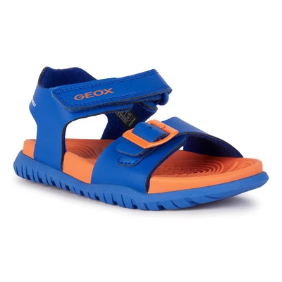 Abbildung von Geox J SANDAL FOMMIEX BOY Badesandale, Sommerschuh, Poolslides, Klettschuh, mit Klettverschluss