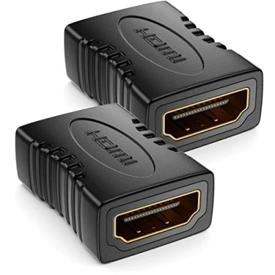 Abbildung von deleyCON 2 HDMI Adapter Kupplung Verbinder Typ A 4K Ultra HD UHD 3D Kabel