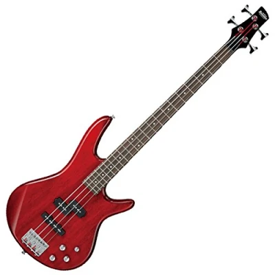 Abbildung von Ibanez GIO Series GSR200 TR Electric Bass Guitar with Boost Transparent Red