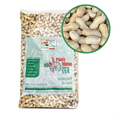 Abbildung von Paul&#039;s Mühle Erdnüsse mit Schale für Futterzwecke 10 kg